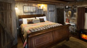 The Cabin Guest Room at the Olde Mill Bed and Breakfast