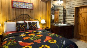 The Pinnacle Guest Room at the Olde Mill Bed and Breakfast