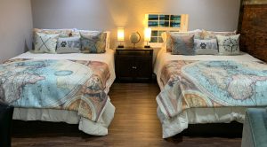 The Thomas Walker Annex Guest Room at the Olde Mill Bed and Breakfast